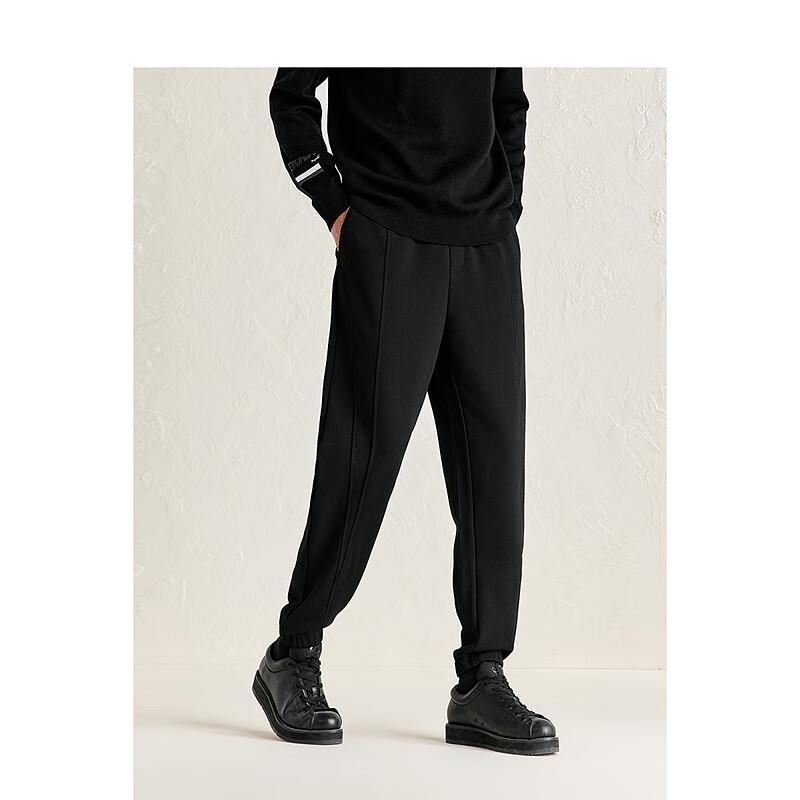 PEACEBIRD MEN Casual Tapered Drawstring Pants