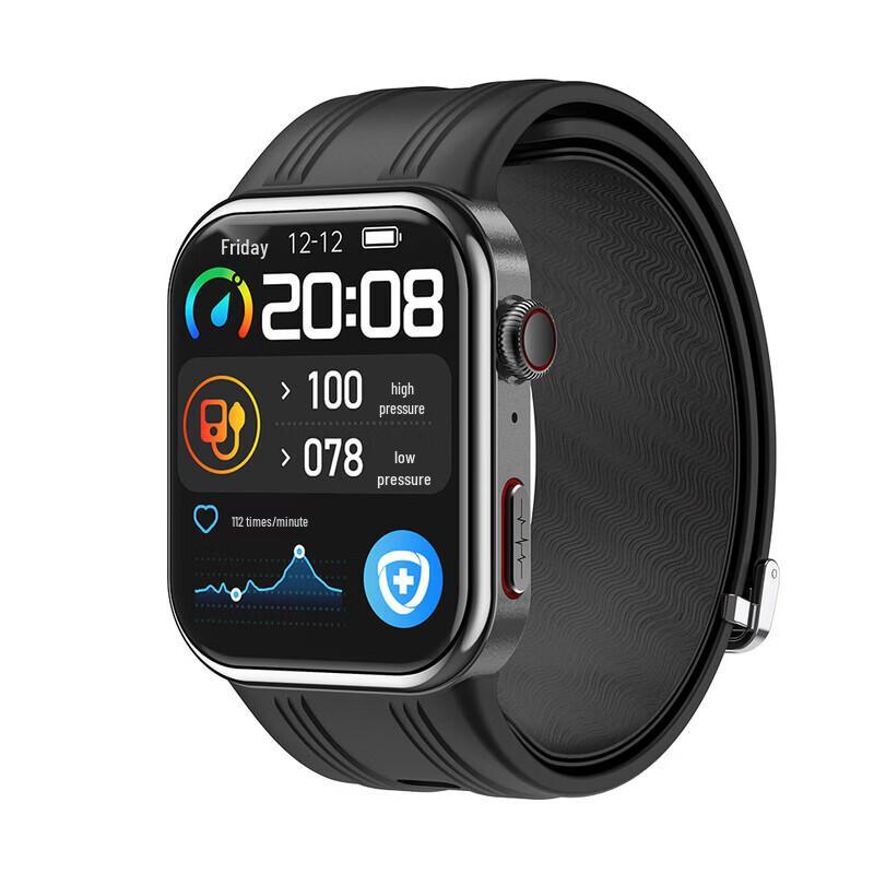 AGEFIT K2 Smartwatch with Accurate Blood Pressure & Health Monitoring (CN version)