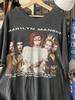 Unisex Shirt Cotton Oversize Large Size Marilyn Manson Rock Is Dead