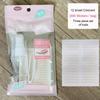 200 Pairs Fold Eyelid Lace Mesh Eyelid Sticker Water Spray Self-adhesive Fiber  Makeup Tools
