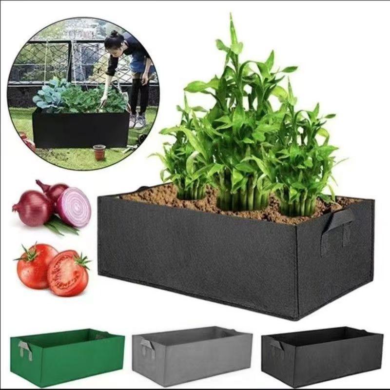 Bolsa de Fieltro Transpirable No Tejido para Plantar Plántulas y Flores