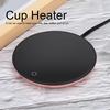 Electric Waterproof Touch Heating Cup Mat Warm Pad for Coffee Tea Milk
