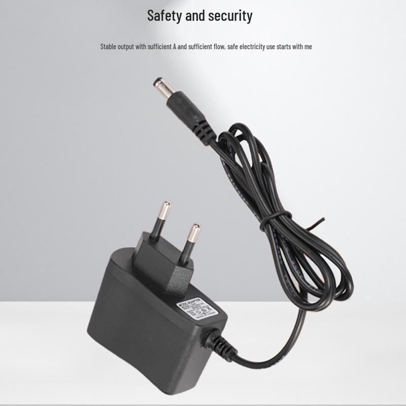12V 0.5A Power Adapter for Portable Speakers, USB Fans, and Small Radios