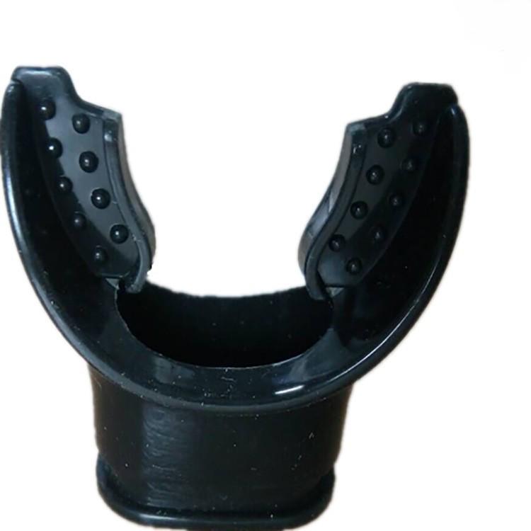 Liquid Silicone Snorkel Mouthpiece with Heat-Sealed PVC Bag Packaging