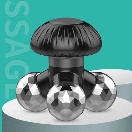 USB Rechargeable Mini Massager Handheld Vibration Therapy for Neck & Shoulders Portable Pain Relief Device