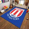 Stoke City Football Logo Carpet Suitable As a Non-slip Mat for the Living Room or Bedroom Sofa