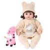 Large Rebirth Doll Realistic Speaking Baby Doll Soft Vinyl For Kids Dress Up Gift Ideal For Girls