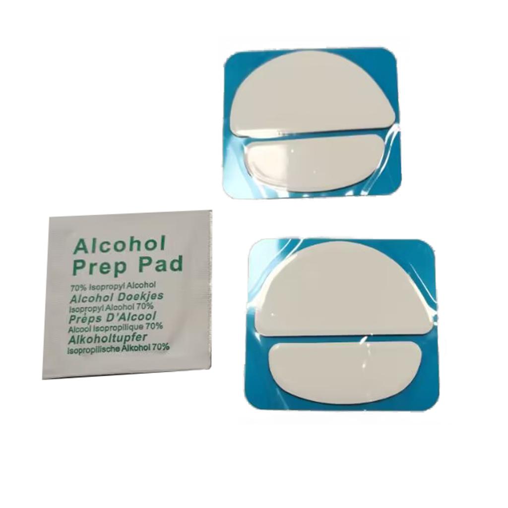 2Set Piciorușe Mouse Patine Mouse Autocolante Pad Alunecări Rotunjite Margini Curbate Piciorușe Mouse de Rezervă pentru Zowie EC1-A EC2-A EVO