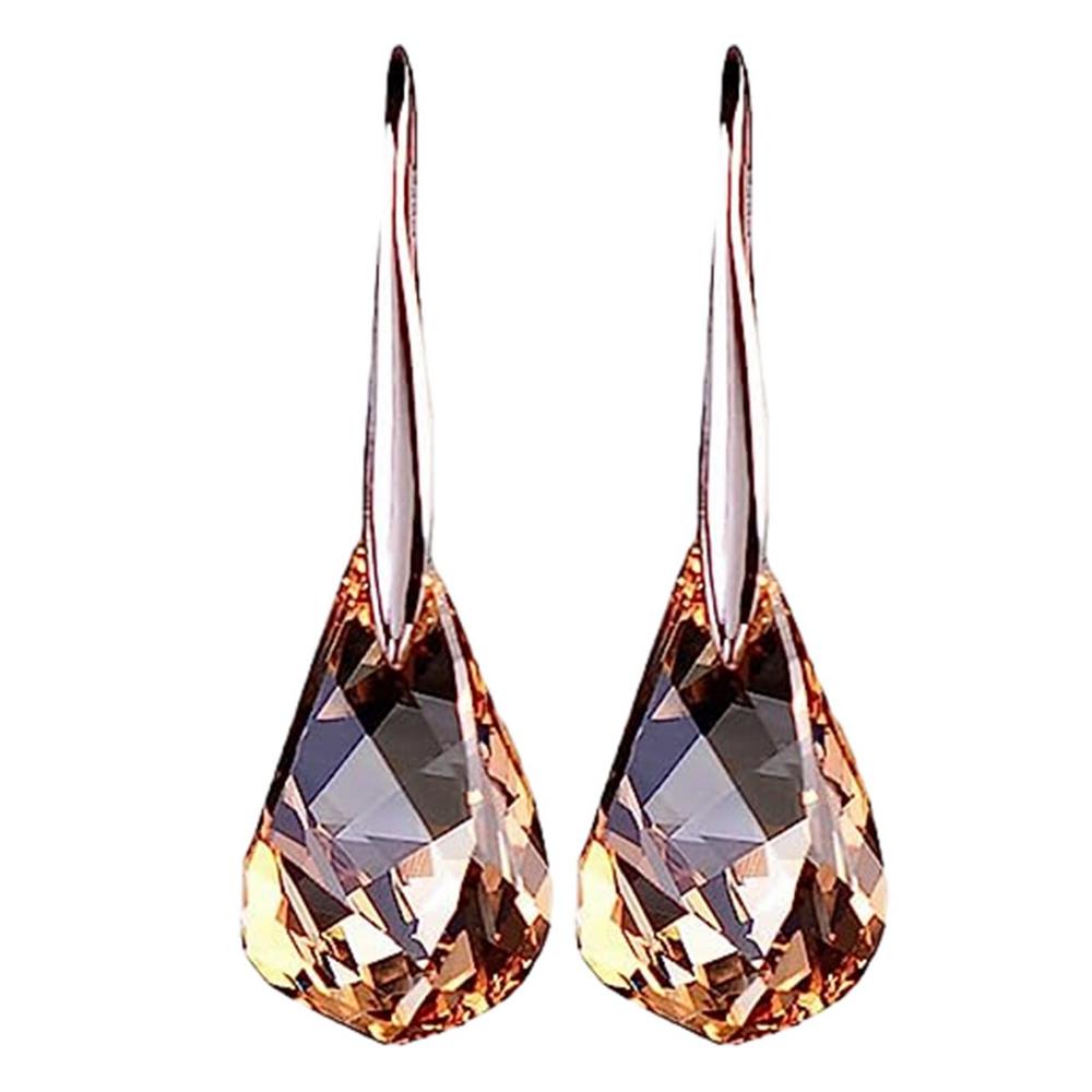 

Лимфатические магнитные серьги для похудения для женщин, блестящие висячие серьги со стразами из кварцевого камня, лимфатические дренажные серьги