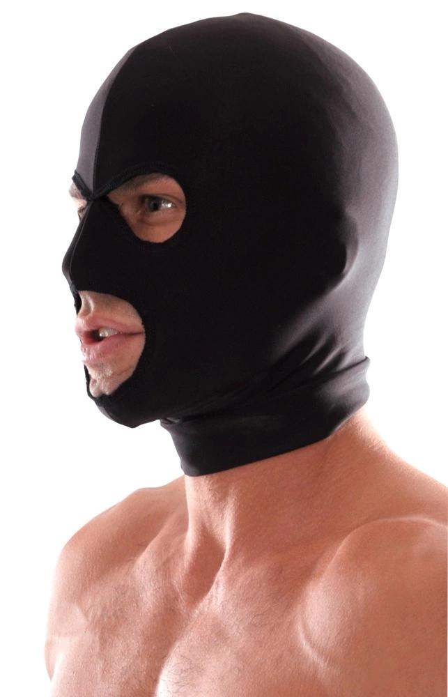 Fetish Fantasy Series - Flexible Black Mask with Open Mouth and Eyes