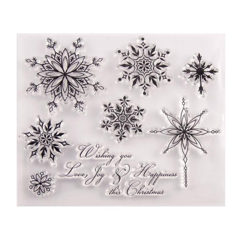 For Fun Retro Transparent Silicone Stamps Seal Ledger Stamp for Scrapbooking DIY Decor Rubber Stamp Card Making Craft Supplies