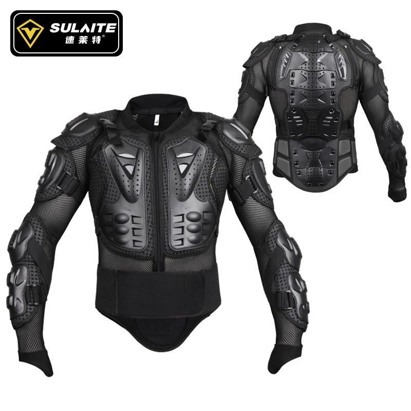 Giacca Corazza da Moto Set Ginocchiere Off-Road ATV Dirt Bike Protezione per Pendolarismo Urbano