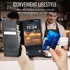 For iPhone 18 Pro Max 18 Pro Case, Flip Wallet Case with Card Holder Magnetic Closure Shockproof Kickstand Protective Phone Case