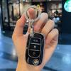 3 Buttons TPU Key Case Cover for LADA Vesta Granta XRay Kalina Priora Sedan Sport for Renault Fluence Clio Megane for Mercedes