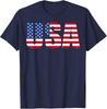 USA Patriotic American Flag For Men Women Kids Boys Girls US T-Shirt Unisex T-Shirt