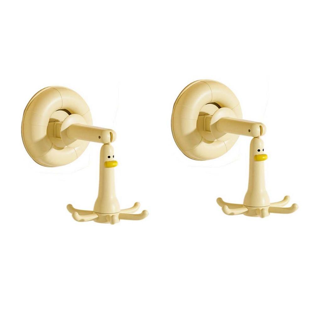 2Pcs Punch-free Six Claw Hook Wall Mounted Cookware Spoon Storage Rack Bathroom 778₽