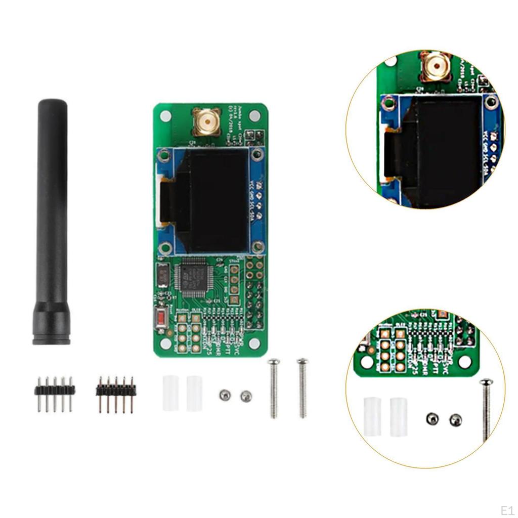 Mmdvm Hotspot Module with Antenna Portable Lightweight Easy Installation High Performance UHF VHF
