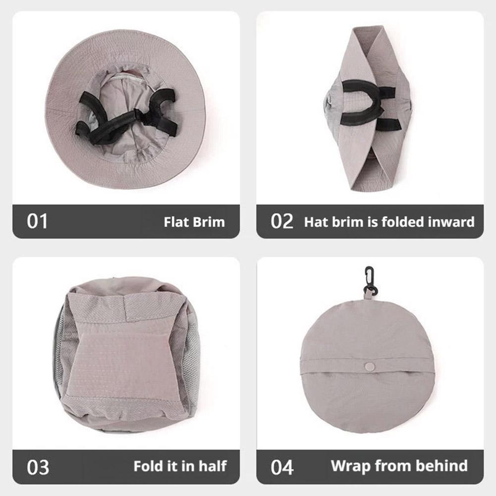 Men's Women Waterproof Surfing Fisherman Hat Sun Protection Hat Summer Quick Drying Mountaineering Sun Protection Hat