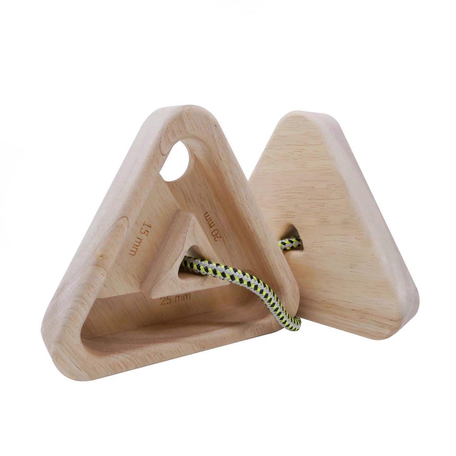 Portable Beech Rock Climbing Finger & Arm Strength Training Pull-up Board for Indoor Fitness