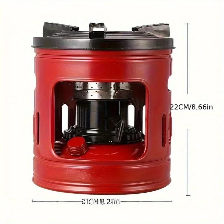 Portable 1.5 Liter Camping Kerosene Stove Windproof Cooking Stove Outdoor Heating Stove Kerosene Heater Kerosene Stove Burner