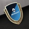 Car Badge Stickers Side Windows Metal Body Car Stickers for Renault Clio Satis Twingo Captur Rafale Megane ZOE Auto Accessories R666