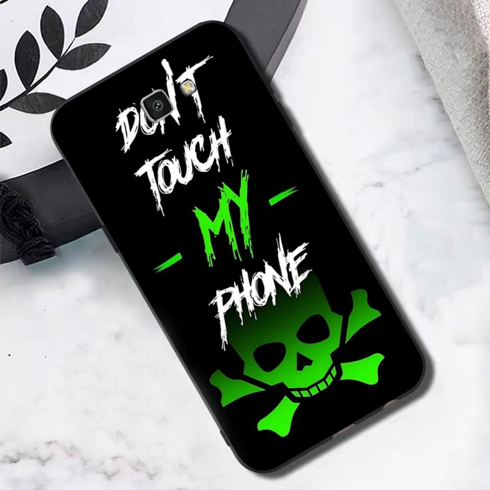Berühre mein Handy nicht Handyhülle für Samsung S 9 10 20 21 22 23 30 23 24 plus lite Ultra FE S10lite Fundas