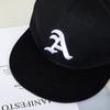 Hip-hop Flat-brimmed Baseball Cap A Letter Three-dimensional Embroidery Outdoor Shading and Sun Protection Young Men's and Women's Hip-hop Trendy Hat
