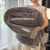 Coral Fleece Autumn Winter Warm Blankets for Bed Thicken Velvet Blanket Quilt Soft Comfortable Warmth Quilts Washable Machine