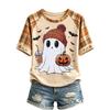 Women's Raglan Sleeve Neck Letter Print Short Sleeve T-Shirt for Casual Daily Wear