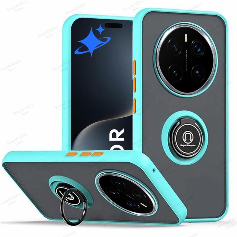 Magnetic Phone Case For Honor Magic 7 6 5 Pro 200 Lite Shockproof Ring Holder Cover For Honor X9C X9B X9A X8B X7B 90 Lite 70