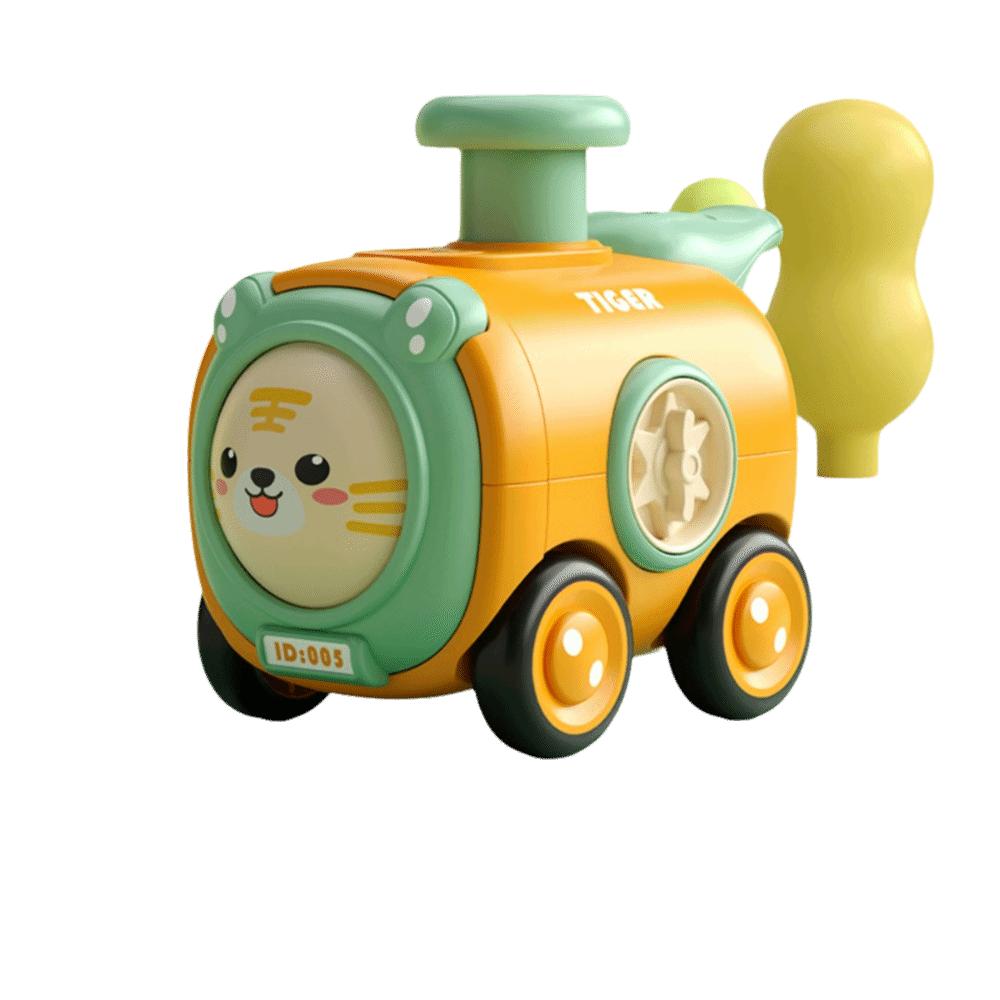 

Cartoon Design Friction Car Toy Animal Model Cartoon Car Toy Educational Toy жёлтый