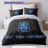 M60 Bedding Quilt Set Quilt Cover Pillowcase Home Decoration Birthday Gift (1 * duvet cover + 2 * pillowcase, without core)