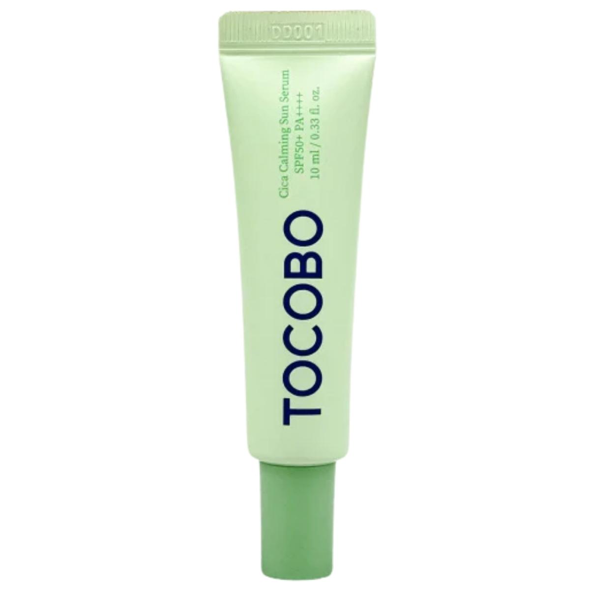 

TOCOBO CICA CALMING SUN SERUM SPF50+ PA++++ 10 мл - сонцезахисна сироватка