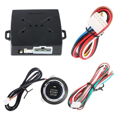 12V Car Alarm System Autostart Car Start Stop Button One Key Start Key Switch Keyless Entry System Engine System Push Button