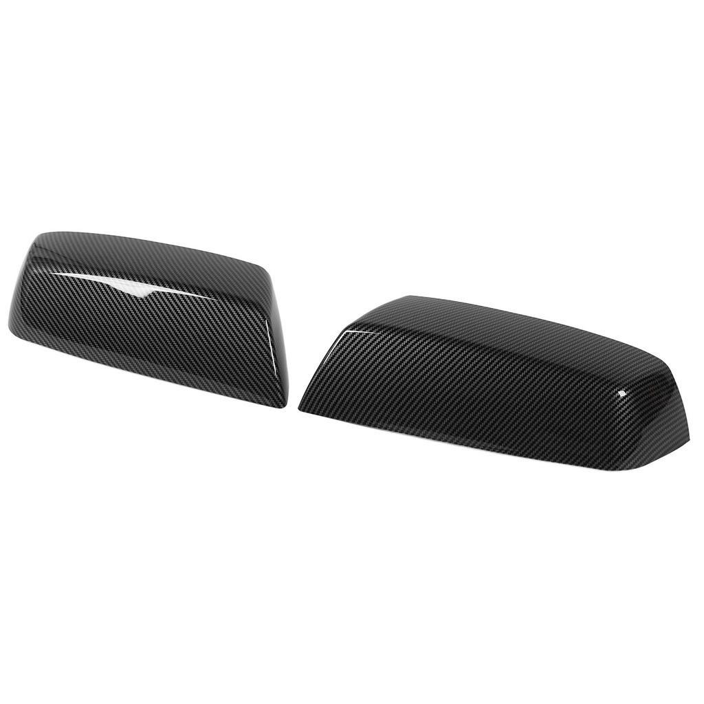 Pair of Rearview Side Mirror Cap Protective Easy Installation 22919758 for 2500 HD 3500 HD 2015 To 2019 Glossy Black
