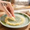 Ceramic Kitchen Gadget Garlic Grater Plate, Manual Grinding Tool for Ginger Spice, Grinder Plate Non-Stick Fruits Vegetables, Multifunctional