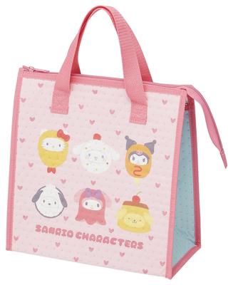 Lunch Insulated X Sanrio Food Bag, Non-Woven Fabric, Bag, 26.5 27cm, All-Stars, Design, FBC1-A