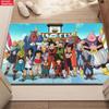 Anime Martial Arts Tournament Doormat,2D Print Absorbent Floor Mat,Entrance Rug for Bathroom Living Room Kitchen Home Decor Gift
