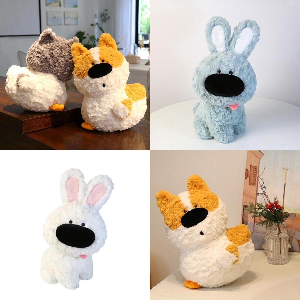 Adorable Funny Dog Duck Plush Toy Soft And Cuddly, Perfect Birthday Gift For Girls