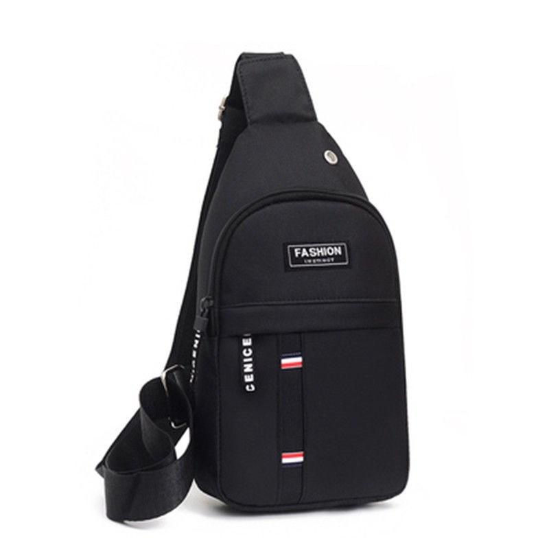Casual Men S Chest Bag Business Shoulder Bag Messenger Bag Nylon Canvas Fashion Waist Bag Outdoor Sports Brand Shoulder Bag