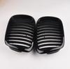 Front Center Matte black Wide Kidney Hood Grille Grill For BMW E39 525 528 530 535 M5 1997 2003