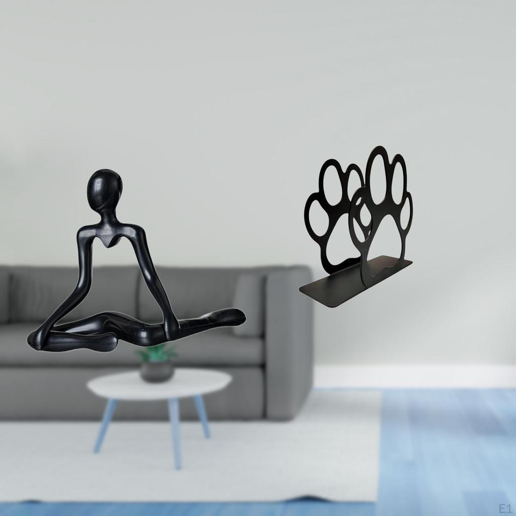 Creative Abstract Thinker Dog Paw Sculpture Unique Desktop Ornament Stylish Home Decor Organizer for