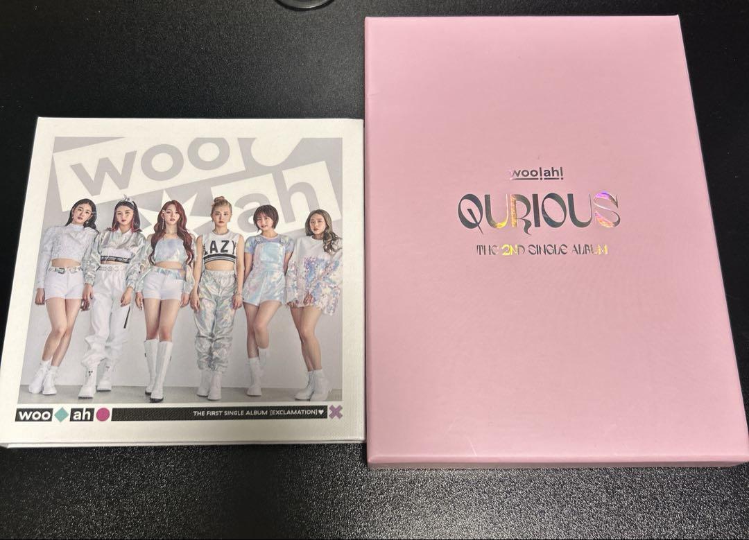 

[USED] woo!ah! WOOAH album set