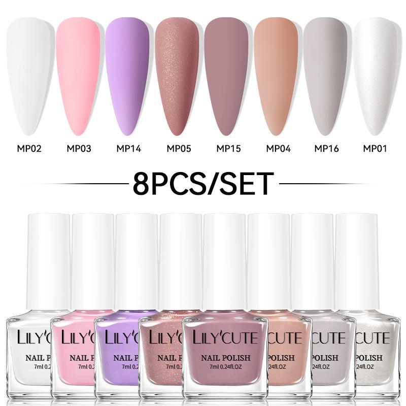 

LILY CUTE Matte Mist Finish Quick Dry Nail Polish Set