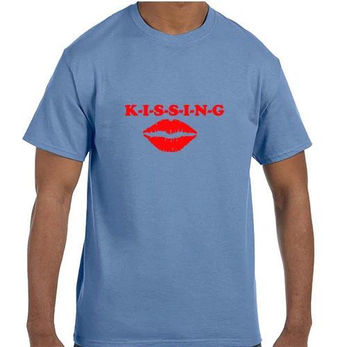 

Funny Humor Kissing Red Lips Romance T shirt T shirt 4XL