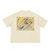 Vasily Kandinsky Lichtbild, Klassisches Boxy-T-Shirt, Grafik auf dem Rücken, Streetwear, Vintage-Kunstgemälde, Modernistische Ästhetik, 0020