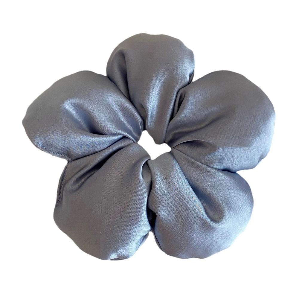 

Губчатые резинки для волос в форме цветка, Преувеличенное кольцо для волос в форме цветка, Большие атласные резинки для волос, Повседневные style2