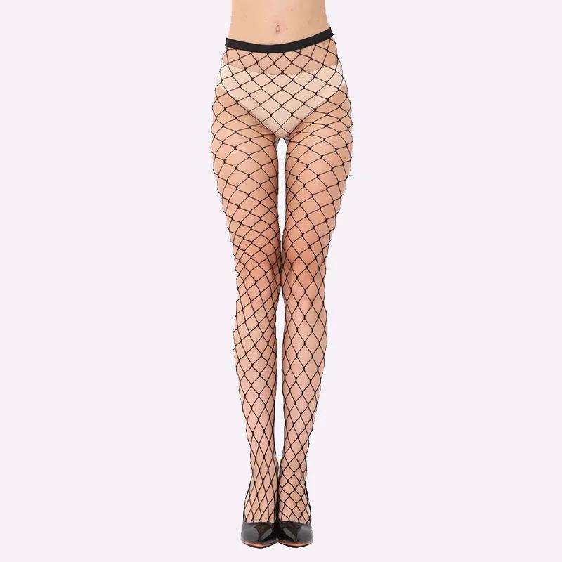 

Heart Flower Mesh Japanese Girl Lolita Ins Tights JK Hollowed Out Lace White Fishnet Pantyhose Women Sexy Mesh Legging Stockings One Size