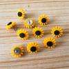1 Box Thumbtack Sunflower Shape Push Pins Thumb Tacks Decoration Tack Board Bulletin Board Pins Drawing Office Binding Supplies