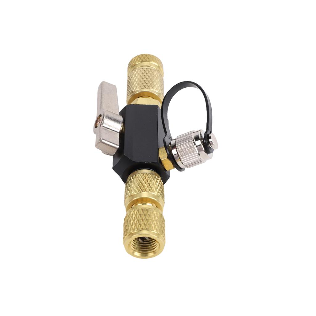 HVAC-Ventilkern-Entfernungswerkzeug Vakuumversiegeltes Design Messing Edelstahl Ventilkernwerkzeug Funktioniert mit R22 R12 R407 R410